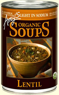 Soup - Lentil Vegetable Low Sodium (Amy's)